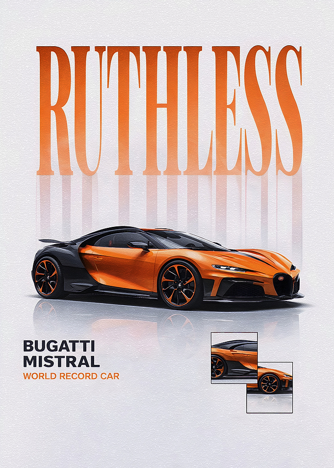 Bugatti Mistral World Record Car