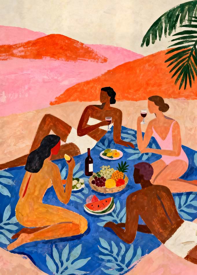 The Picnic on the Beach
