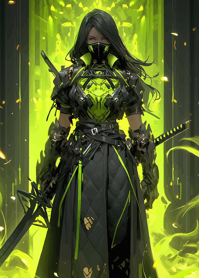 Cyberpunk Ninja Warrior