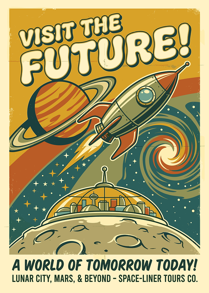 Visit the Future Retro Space