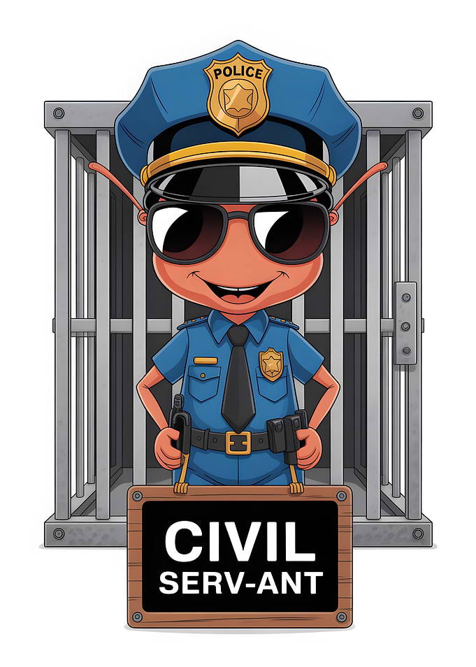 Ant police officer in jail
