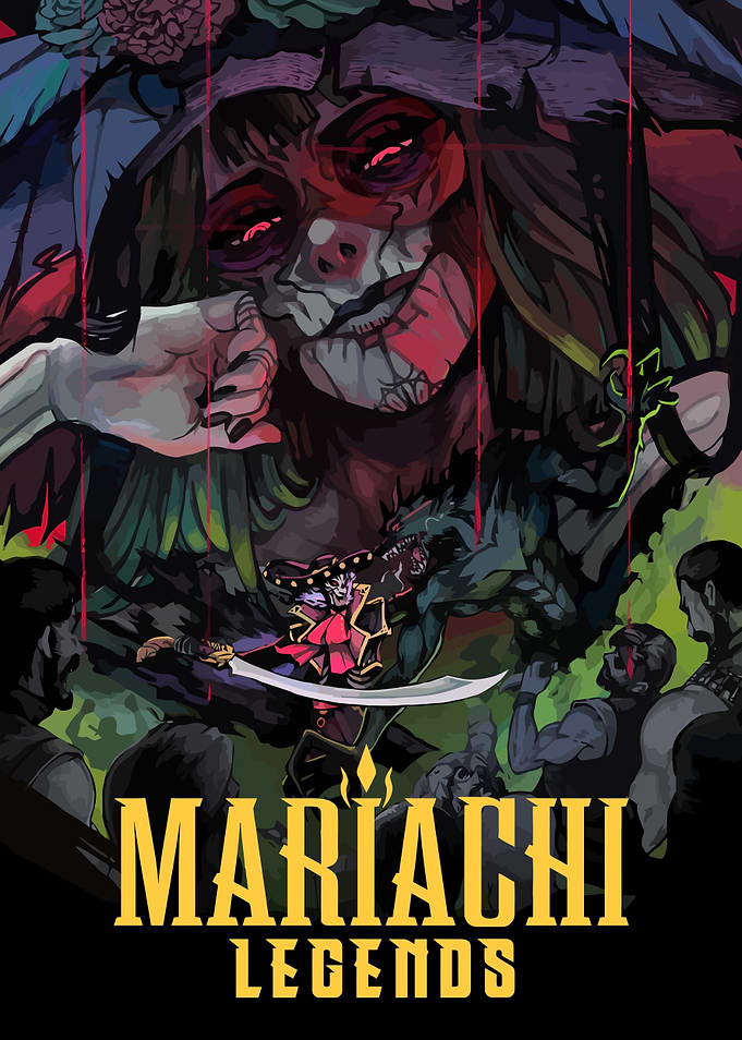 Mariachi Legends Game Character Art