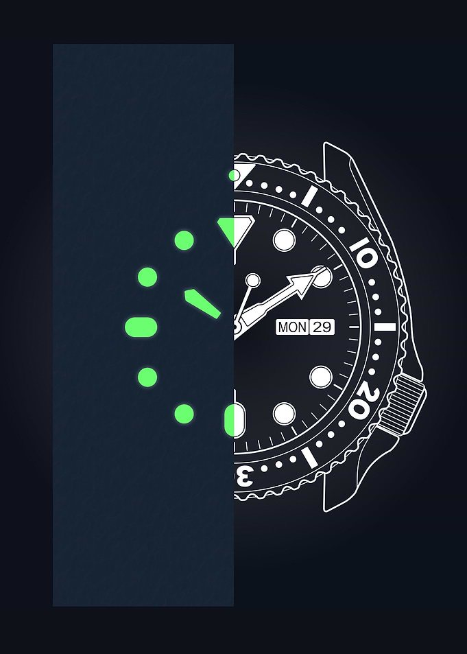 Seiko Day & Night Lumeshot