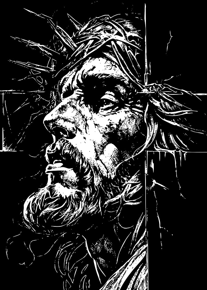 Jesus Christ with Crown of Thorns
