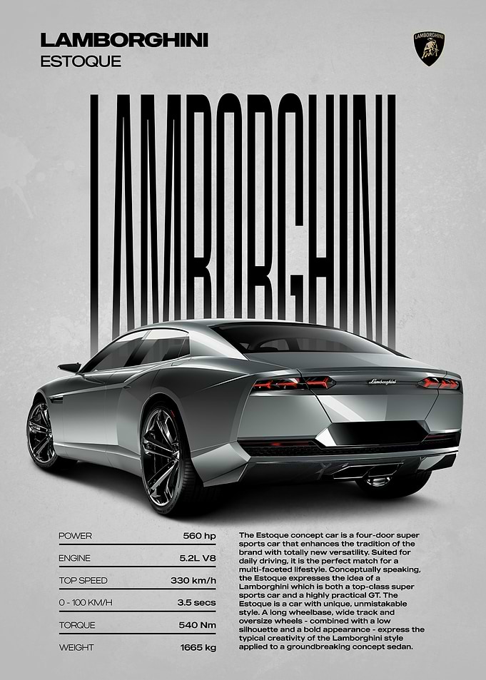 Lamborghini Estoque Concept Car