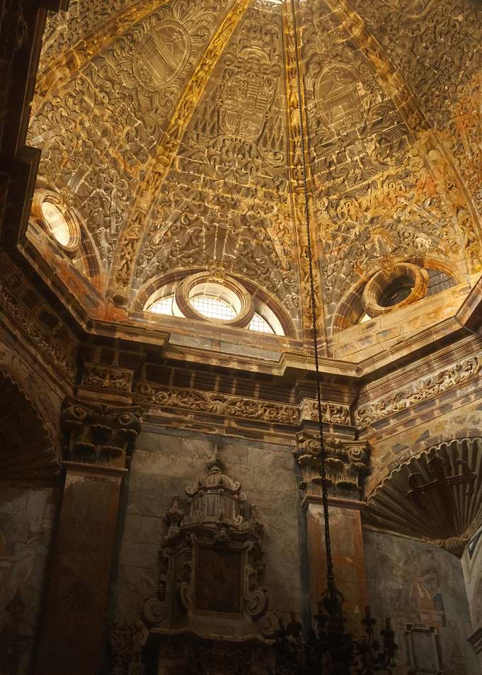 Ornate Dome Interior with Windows
