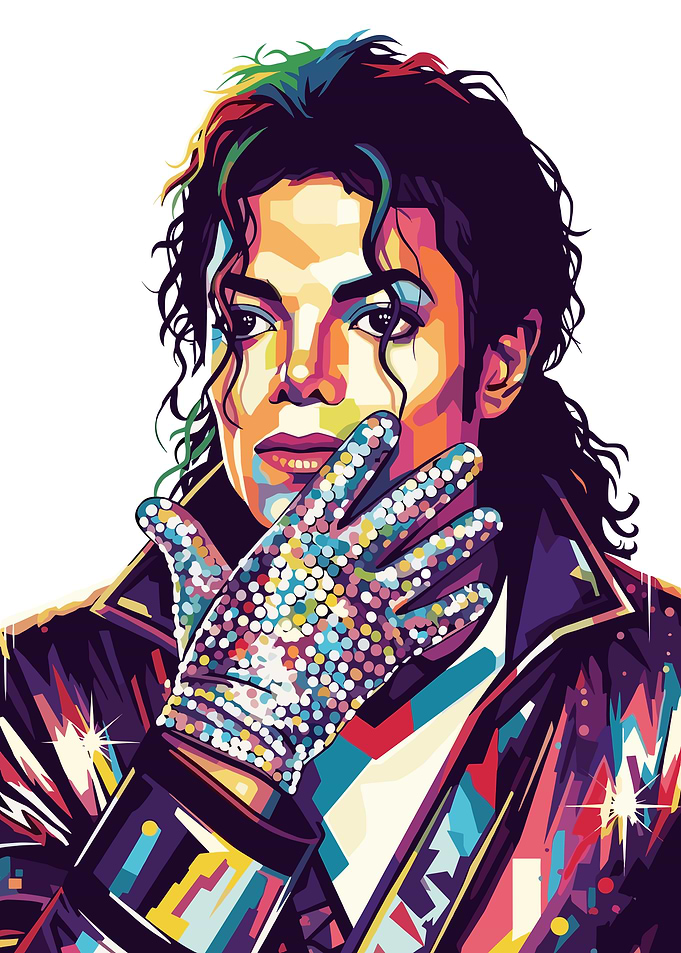 Michael Jackson Pop Art Portrait