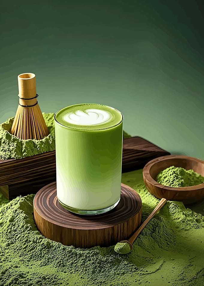 Matcha Green Tea Drink
