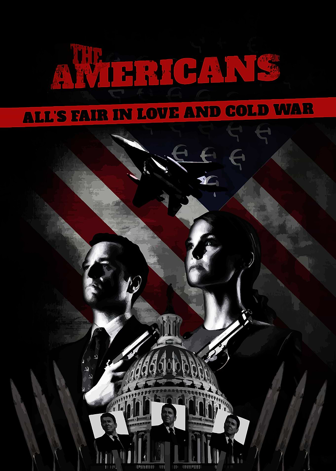 The Americans Cold War Poster