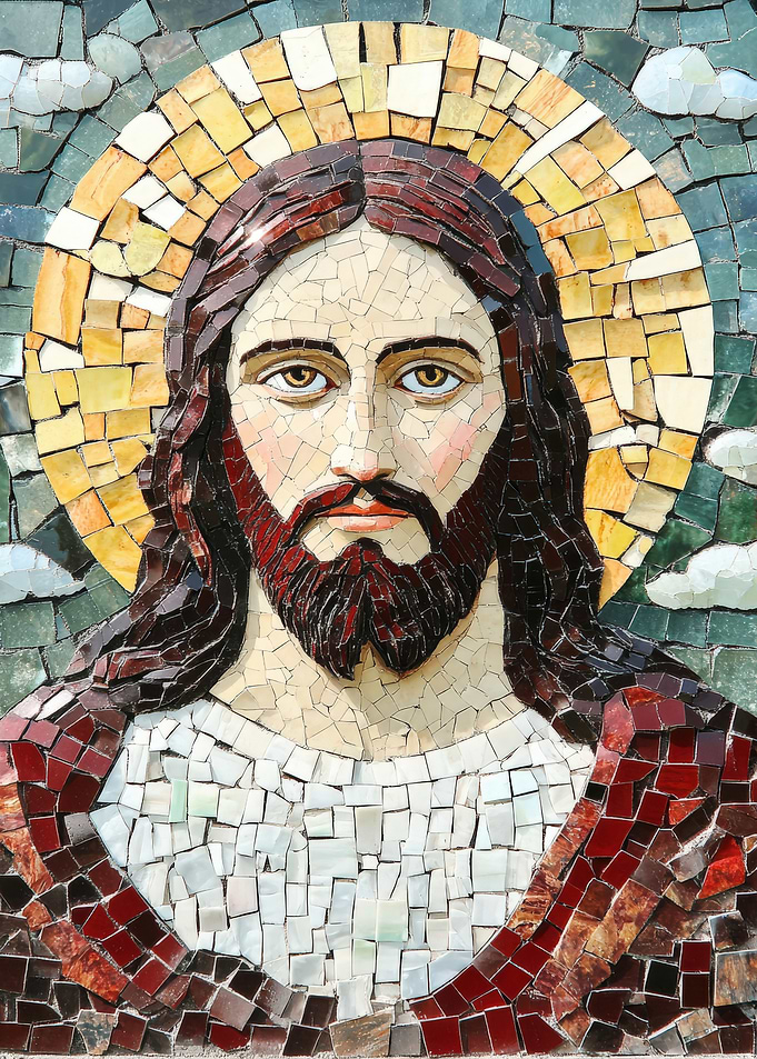 Mosaic Portrait of Jesus Christ
