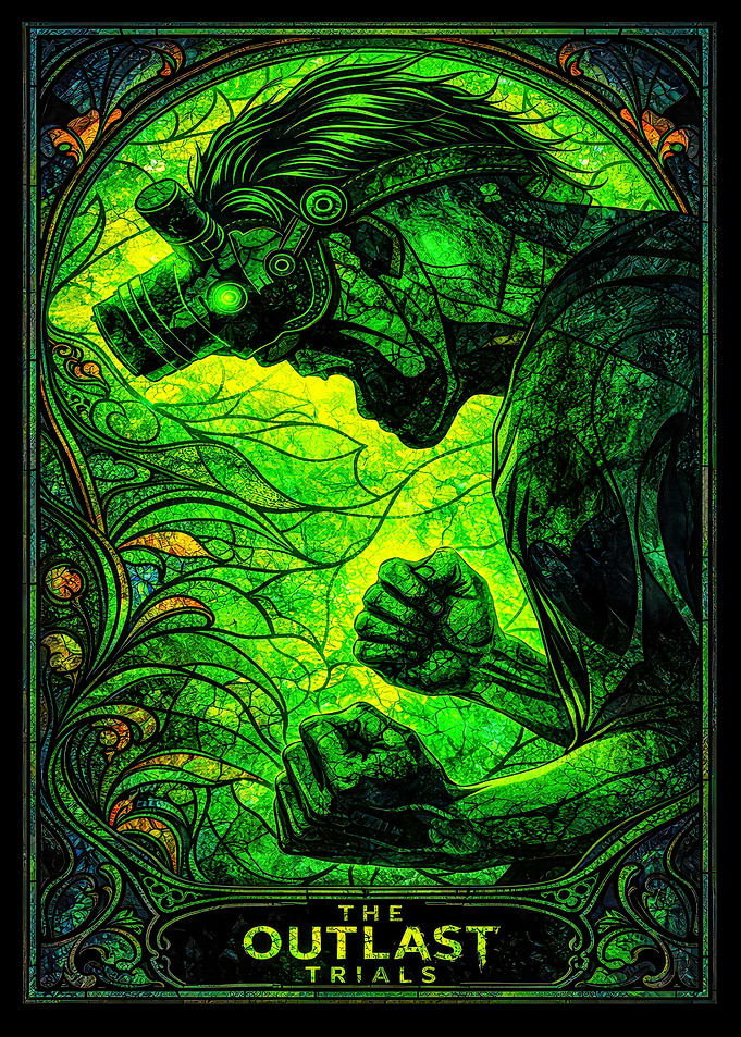 The Outlast Trials Stained Glass Art
