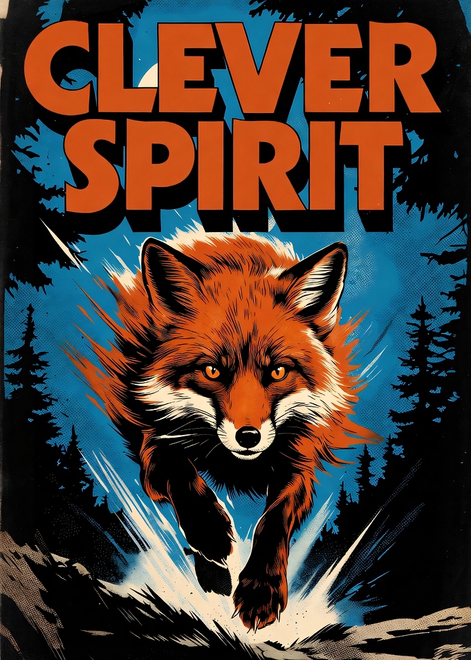 Clever Spirit Fox Running