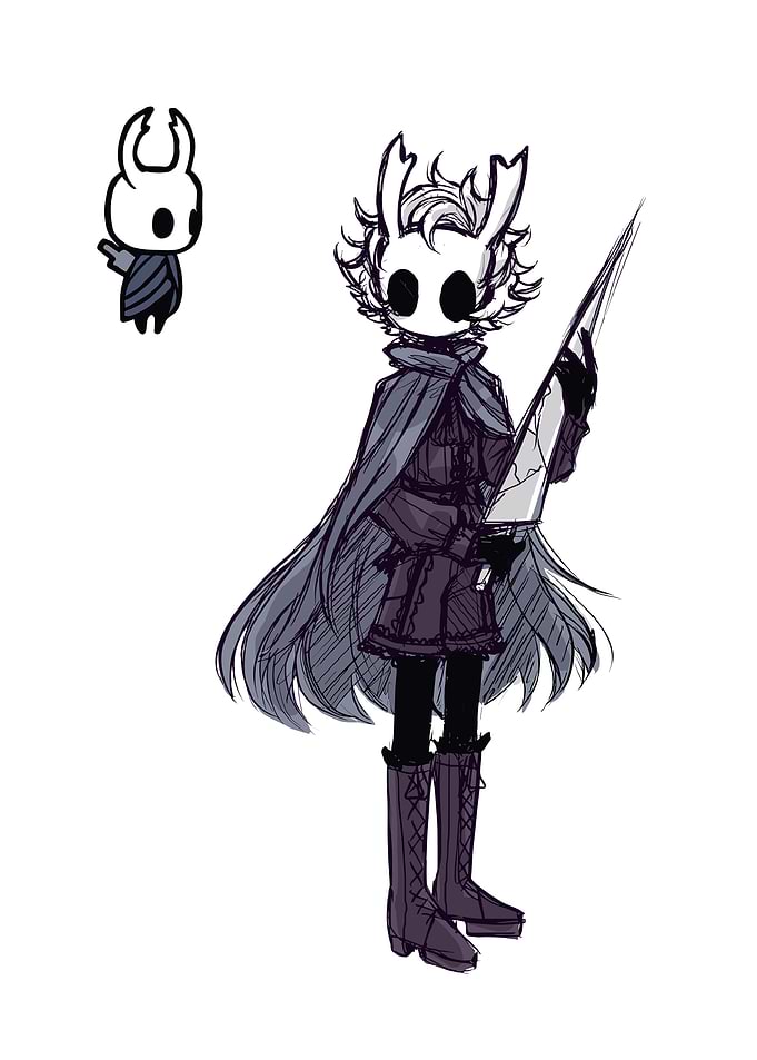 Hollow Knight Character Art