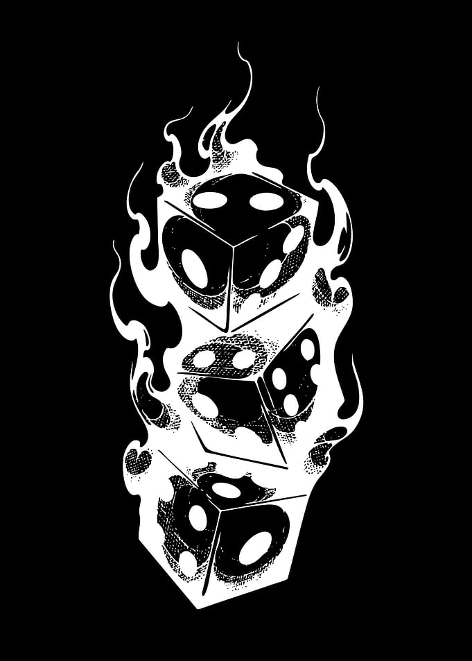 Dice on Fire