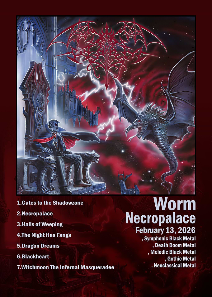 Worm Necropalace Album Art