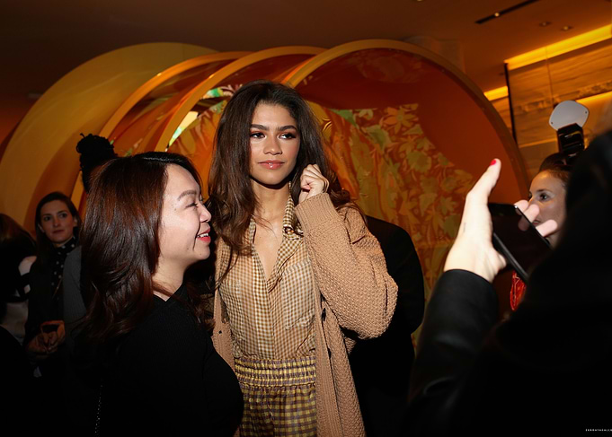 Zendaya Poses for Photo