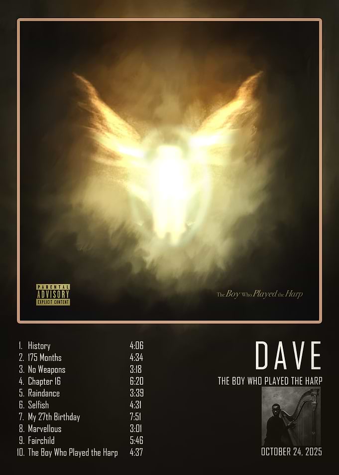 Dave The Boy Who Played the Harp Album Art