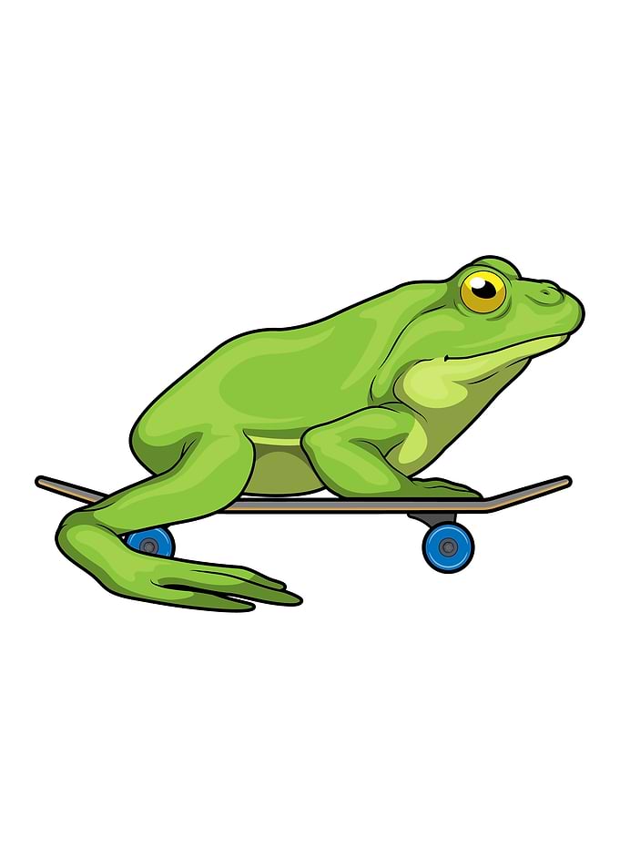 Frog Skater Skateboard
