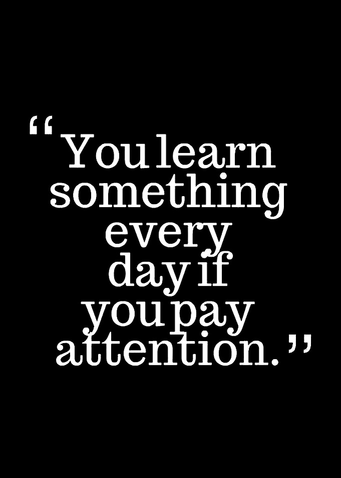 Inspirational Quote on Black Background