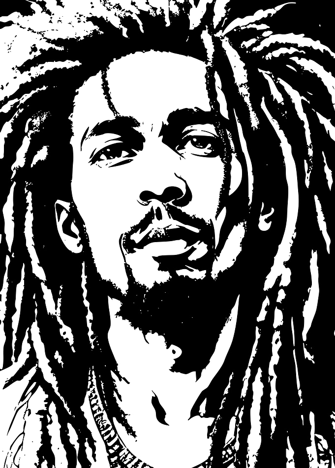 Bob Marley Portrait