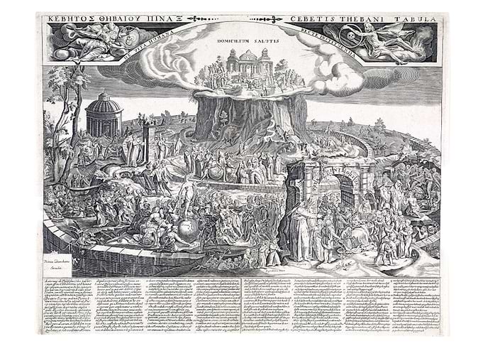 Cebetis Thebani Tabula Allegory