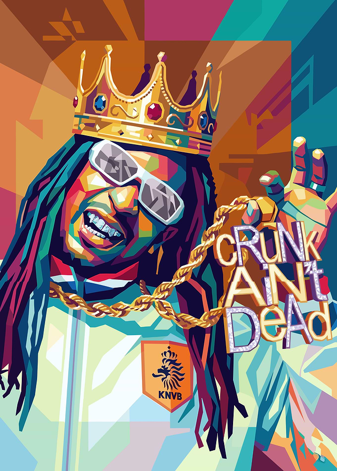 King with Crown and Chain