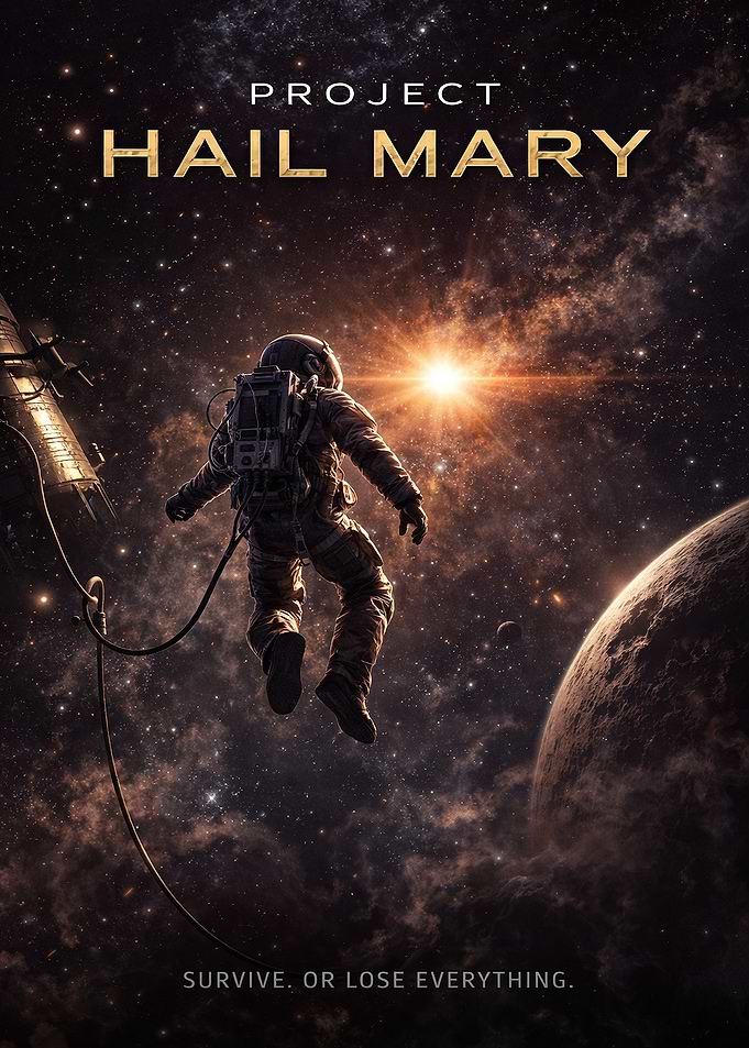 Project Hail Mary Astronaut in Space