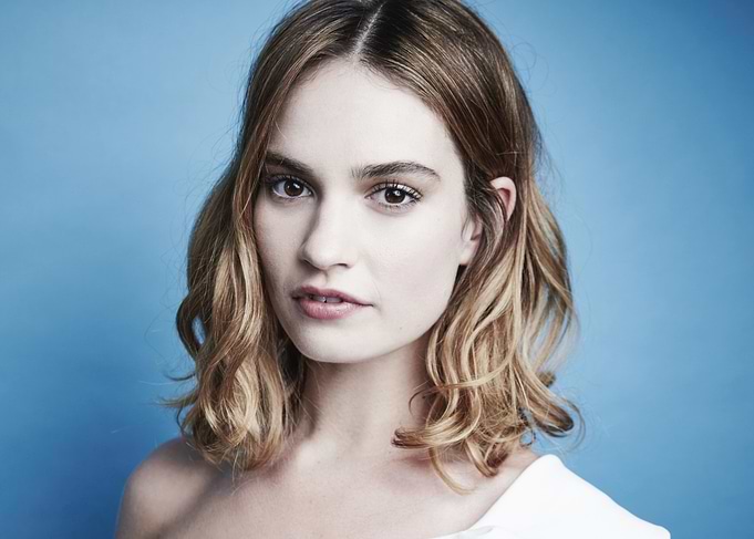 Lily James Portrait