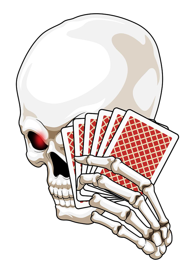 Skull Poker Poker cards