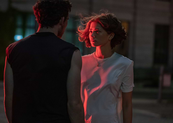 Couple in Red Light