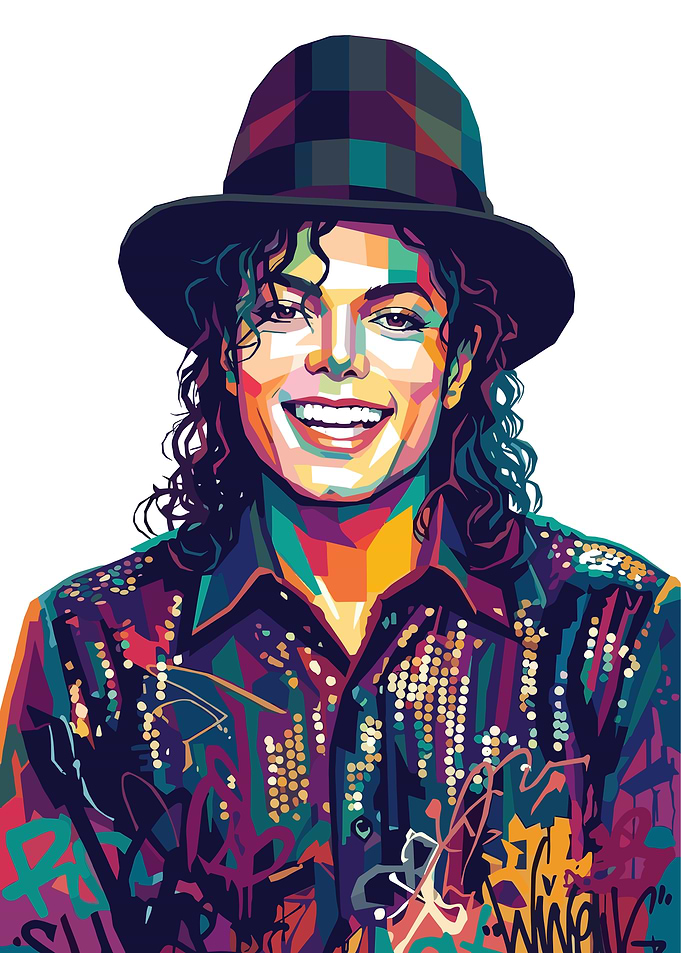 Michael Jackson Pop Art Portrait