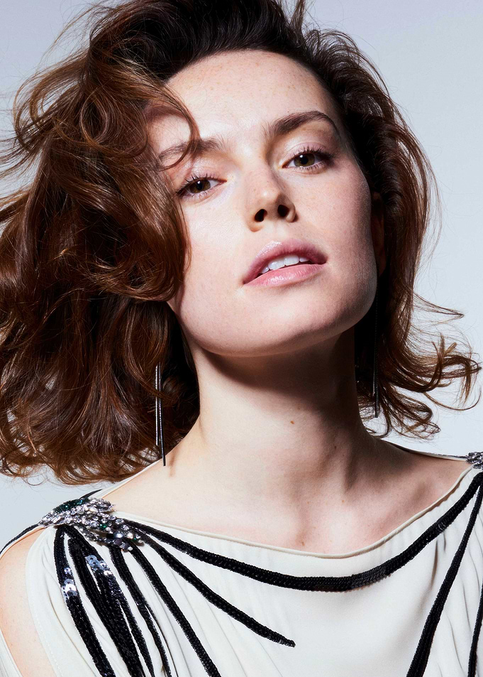 Daisy Ridley Close-up Portrait