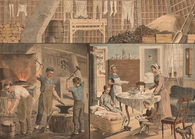 Victorian Era Daily Life Scenes