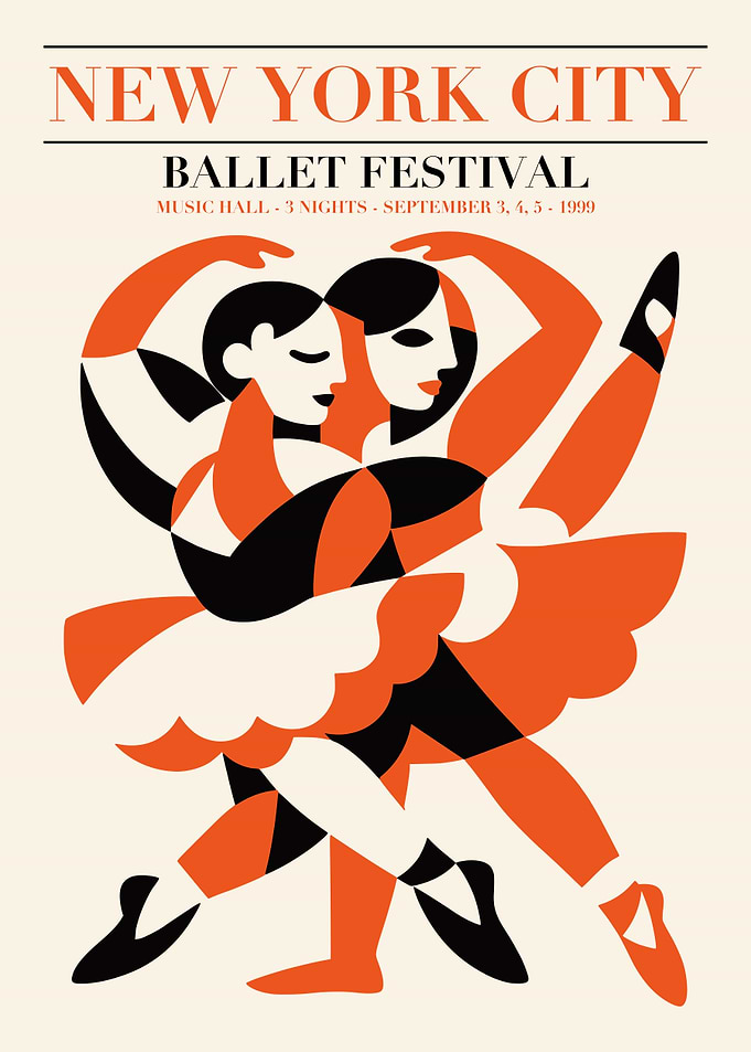 NYC Ballet Festival Poster