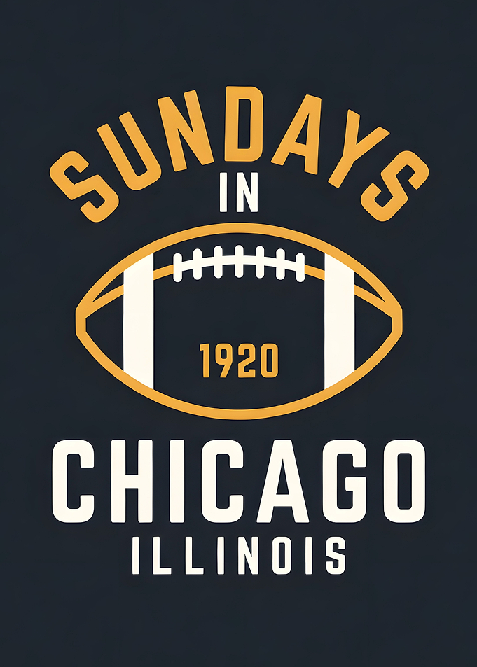 Sundays in Chicago Illinois Football