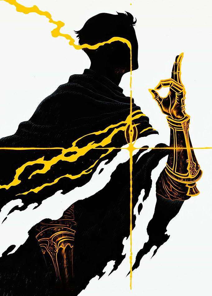 Magic Gold Light Sorcerer Paladin Knight