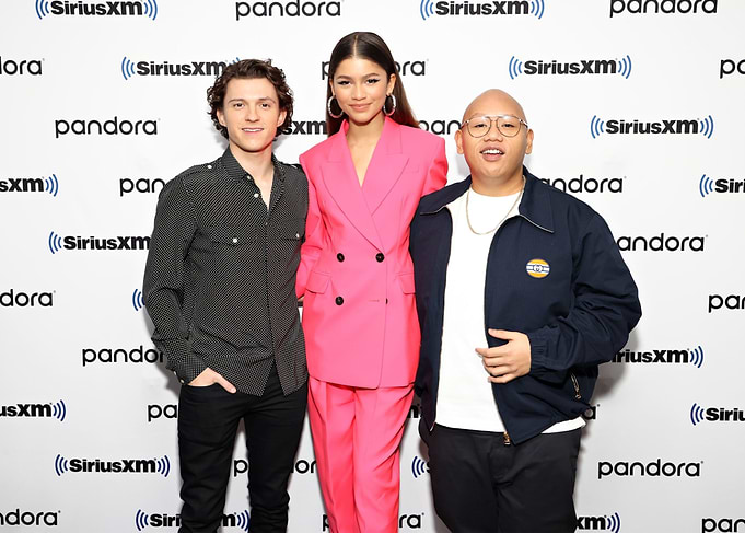 Tom Holland, Zendaya, and Jacob Batalon