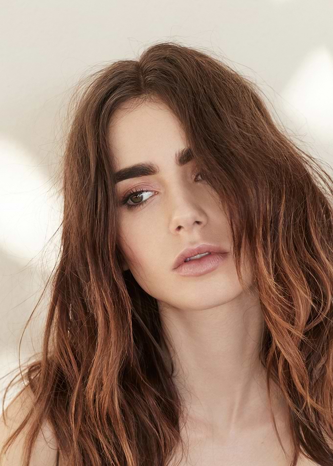 Lily Collins Portrait