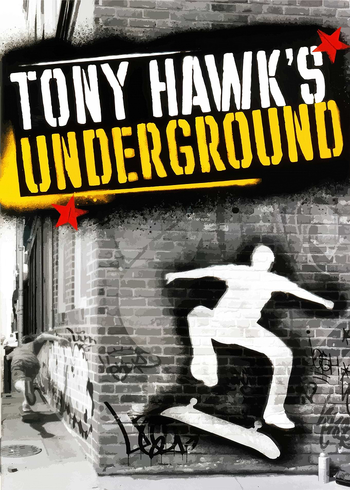 Tony Hawk's Underground Game Poster