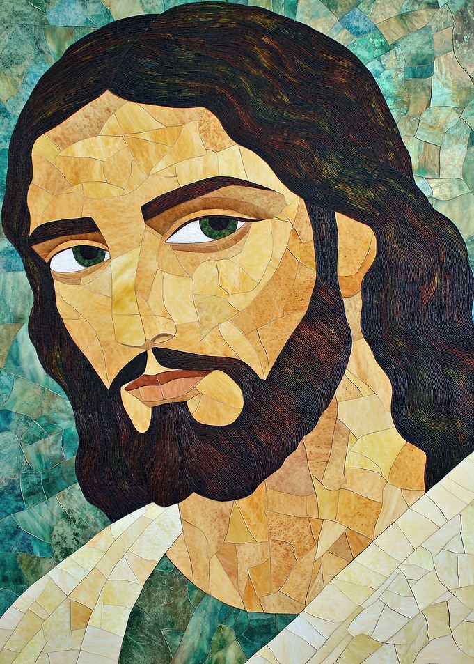 Mosaic Portrait of Jesus Christ