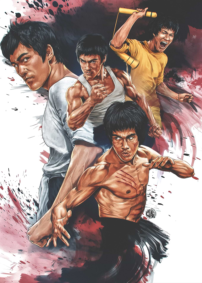 Bruce Lee Montage
