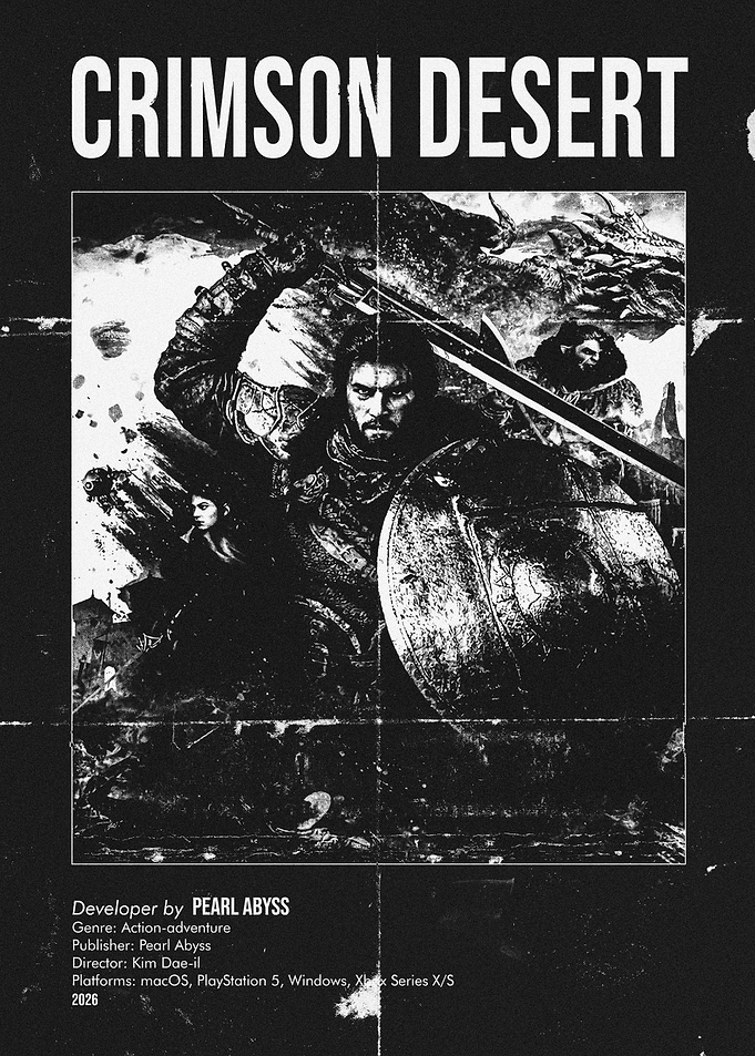 Crimson Desert Game Poster
