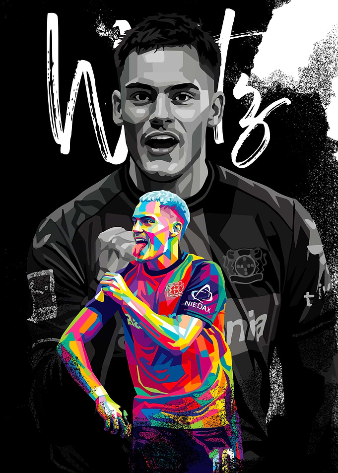 Florian Wirtz Pop Art Portrait