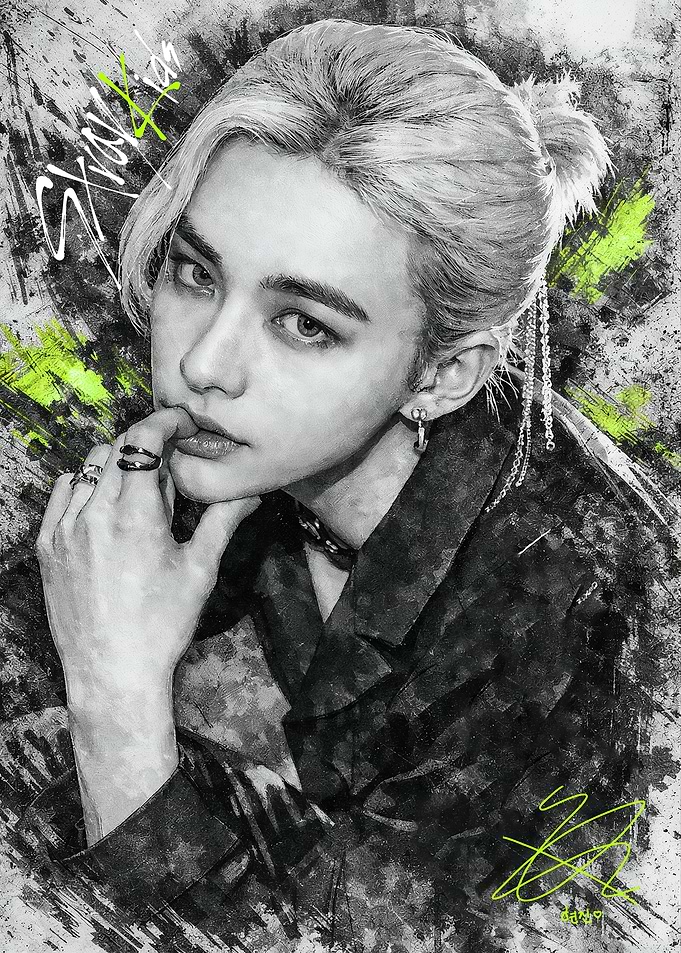 Stray Kids Hyunjin Portrait