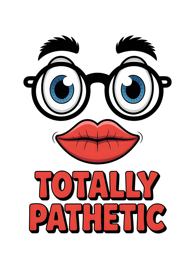Totally Pathetic Funny Face