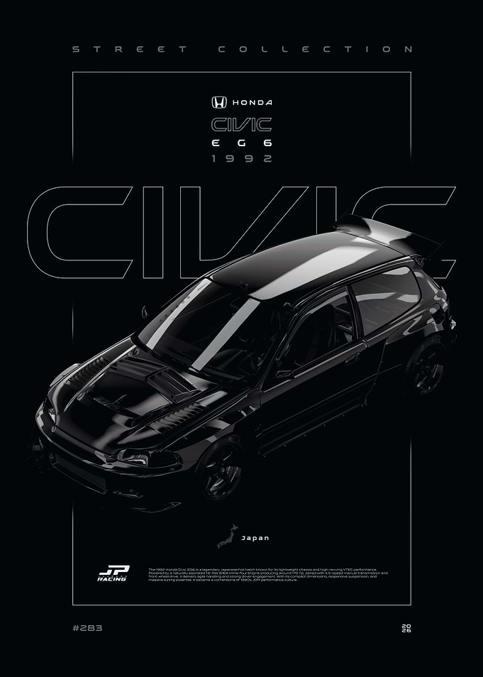 Honda Civic EG 1992 Street Collection
