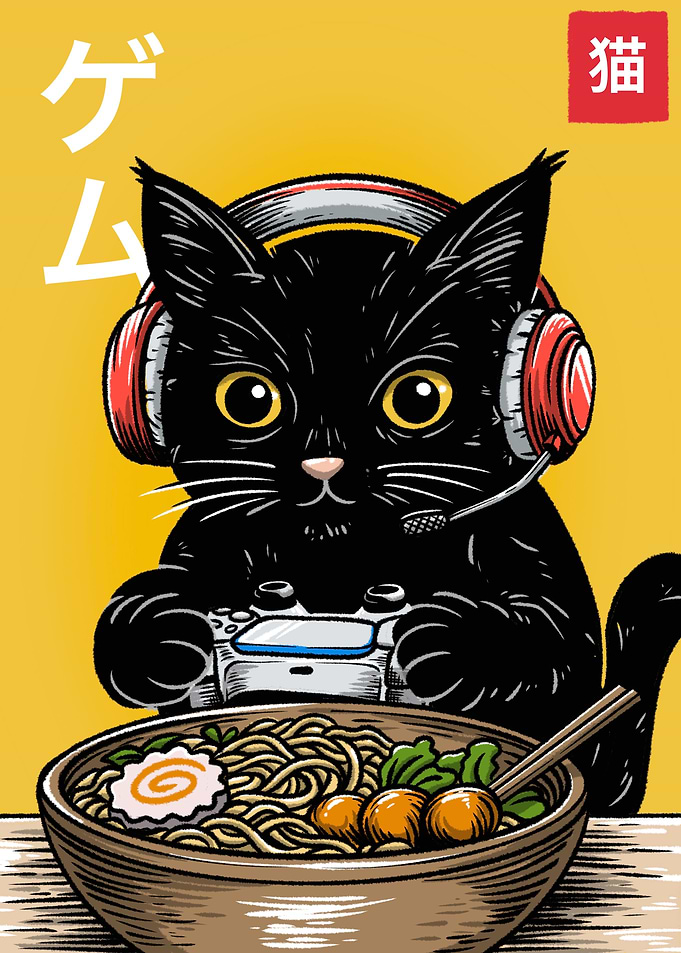 Gamer Cat