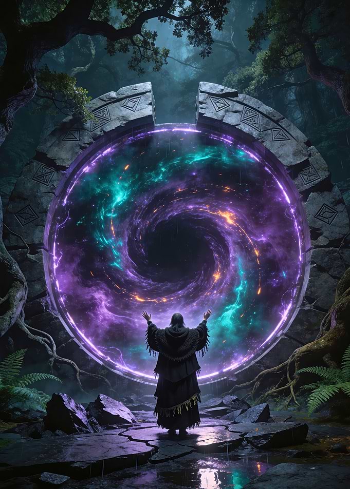 Mystic Sorcerer and Cosmic Portal
