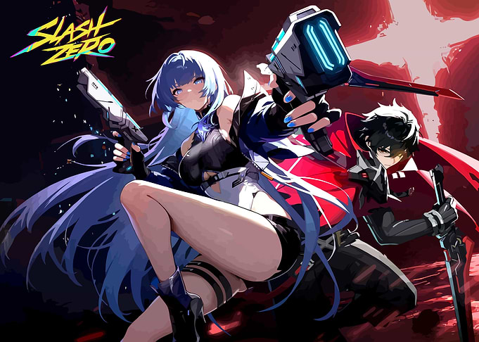 Slash Zero Anime Characters with Weapons