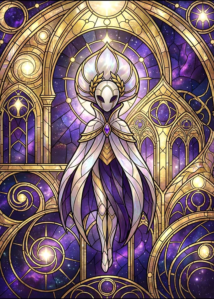 Stained Glass Celestial Being